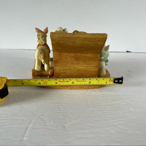 VTG Cherished Teddies Christopher Old Friends are the Best Friends Figure Nurser - Picture 3 of 5